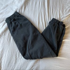 brandy melville black rosa sweatpants